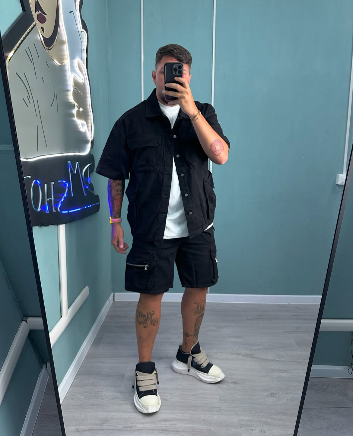 COORDINATO CARGO BLACK