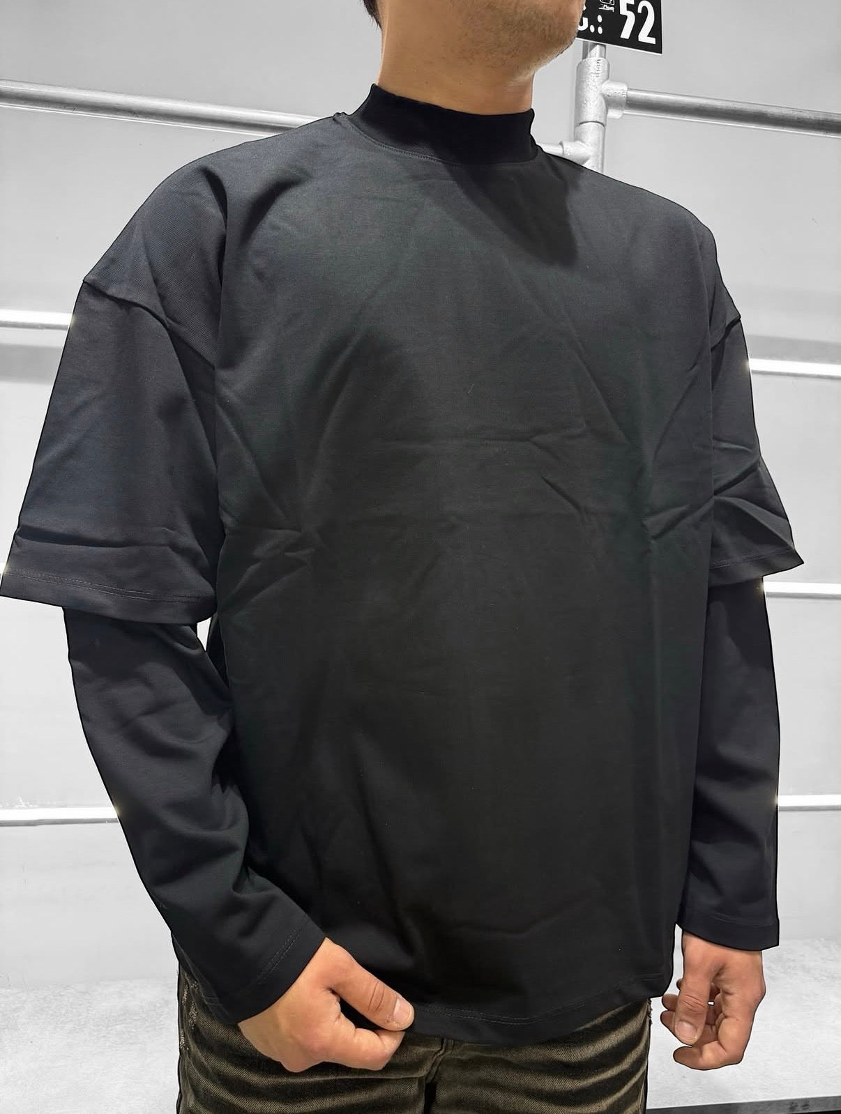 LONG SLEEVE MEZZO COLLO