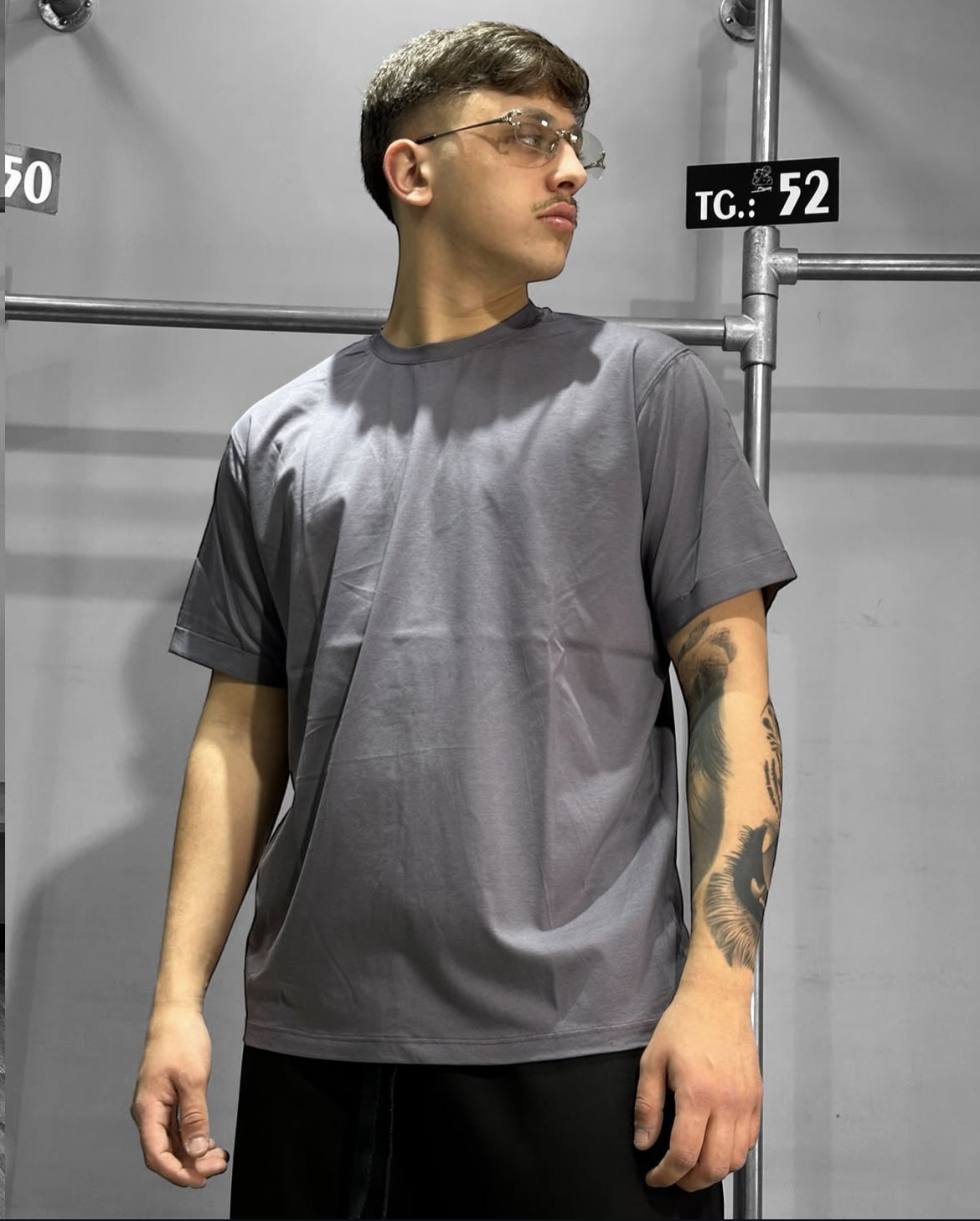 T-SHIRT IN FILO DI SCOZIA