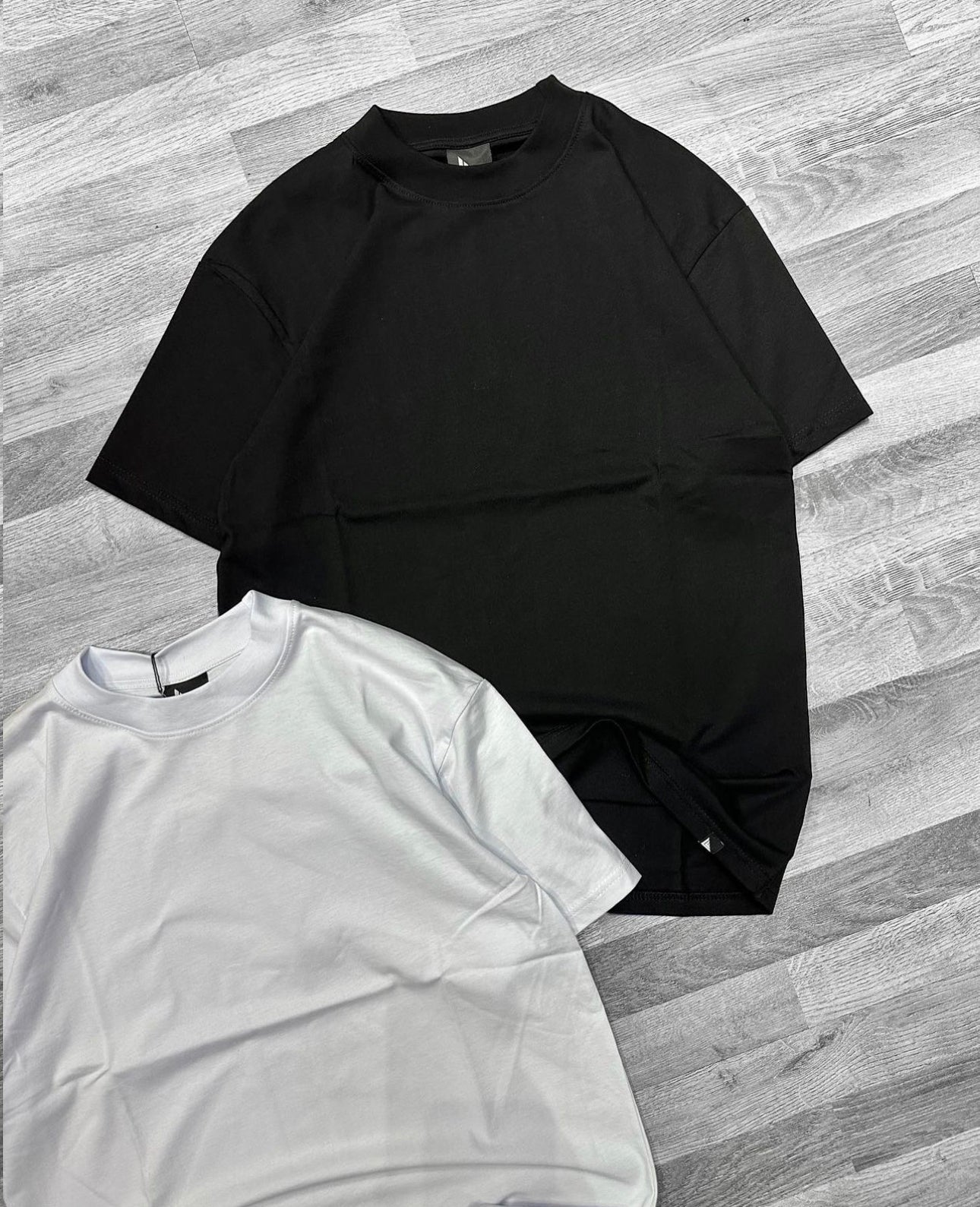 T-SHIRT MEZZO COLLO MADEINITALY