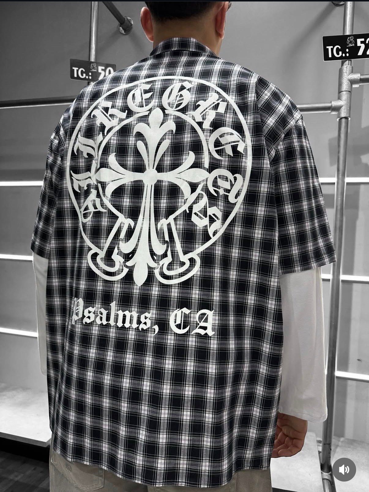 CAMICIA DOPPIA MANICA SU BASE CHR*ME