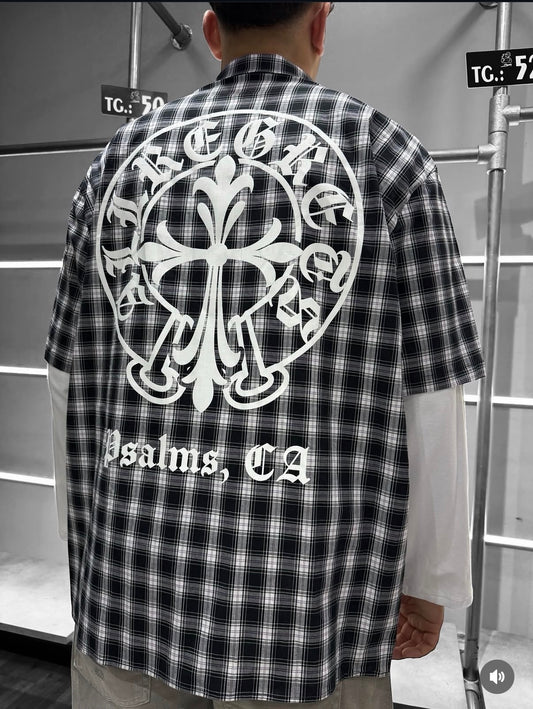 CAMICIA DOPPIA MANICA SU BASE CHR*ME