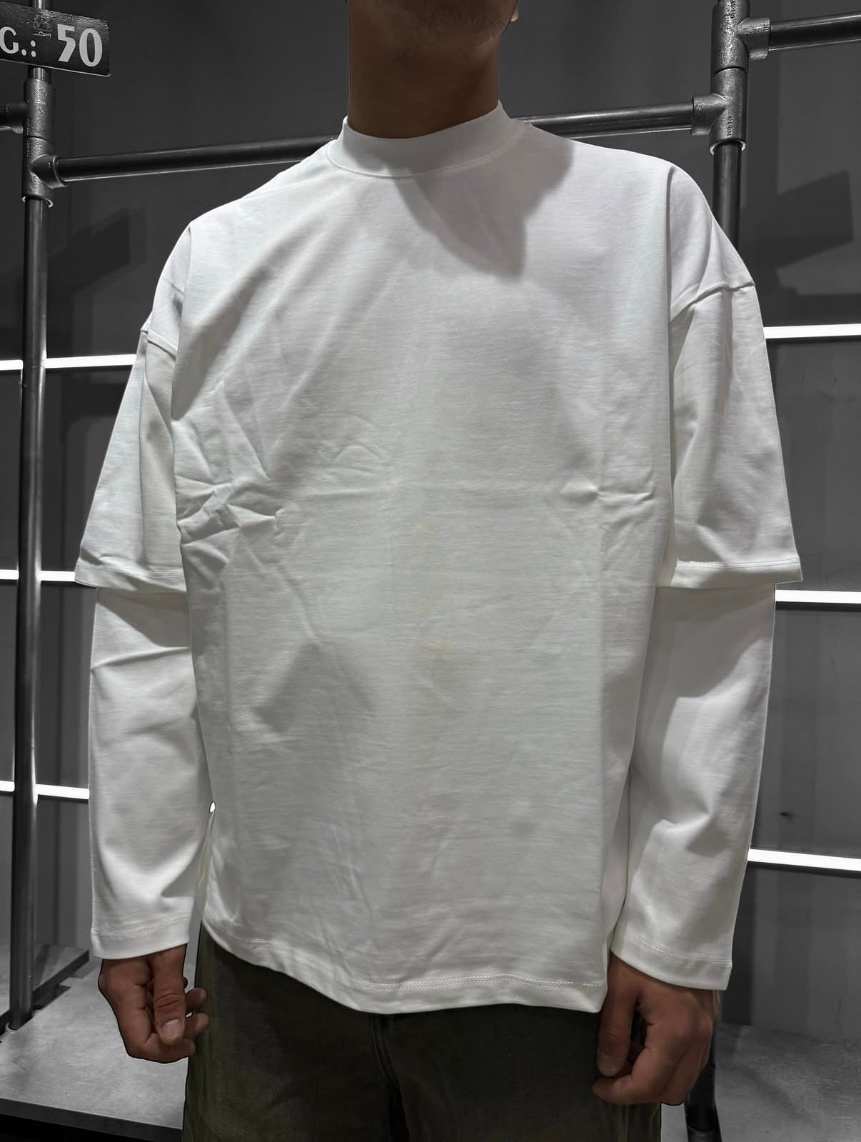 LONG SLEEVE MEZZO COLLO