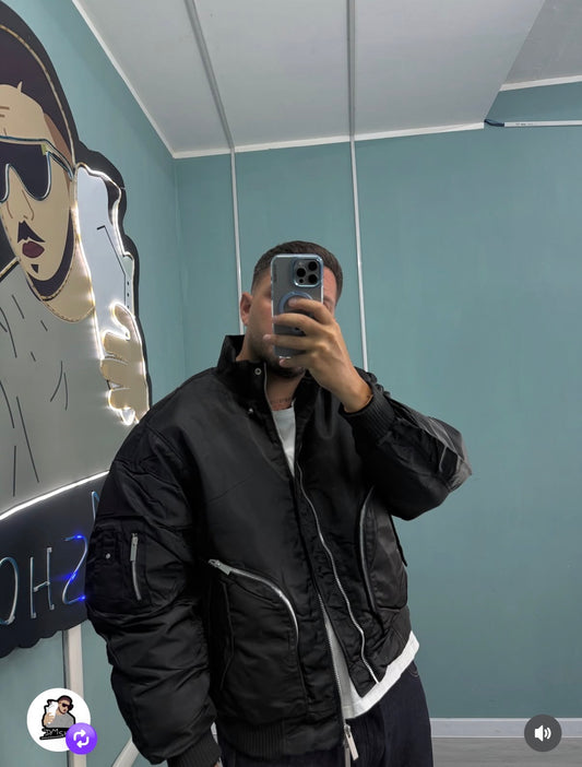BOMBER ZIP COLORI