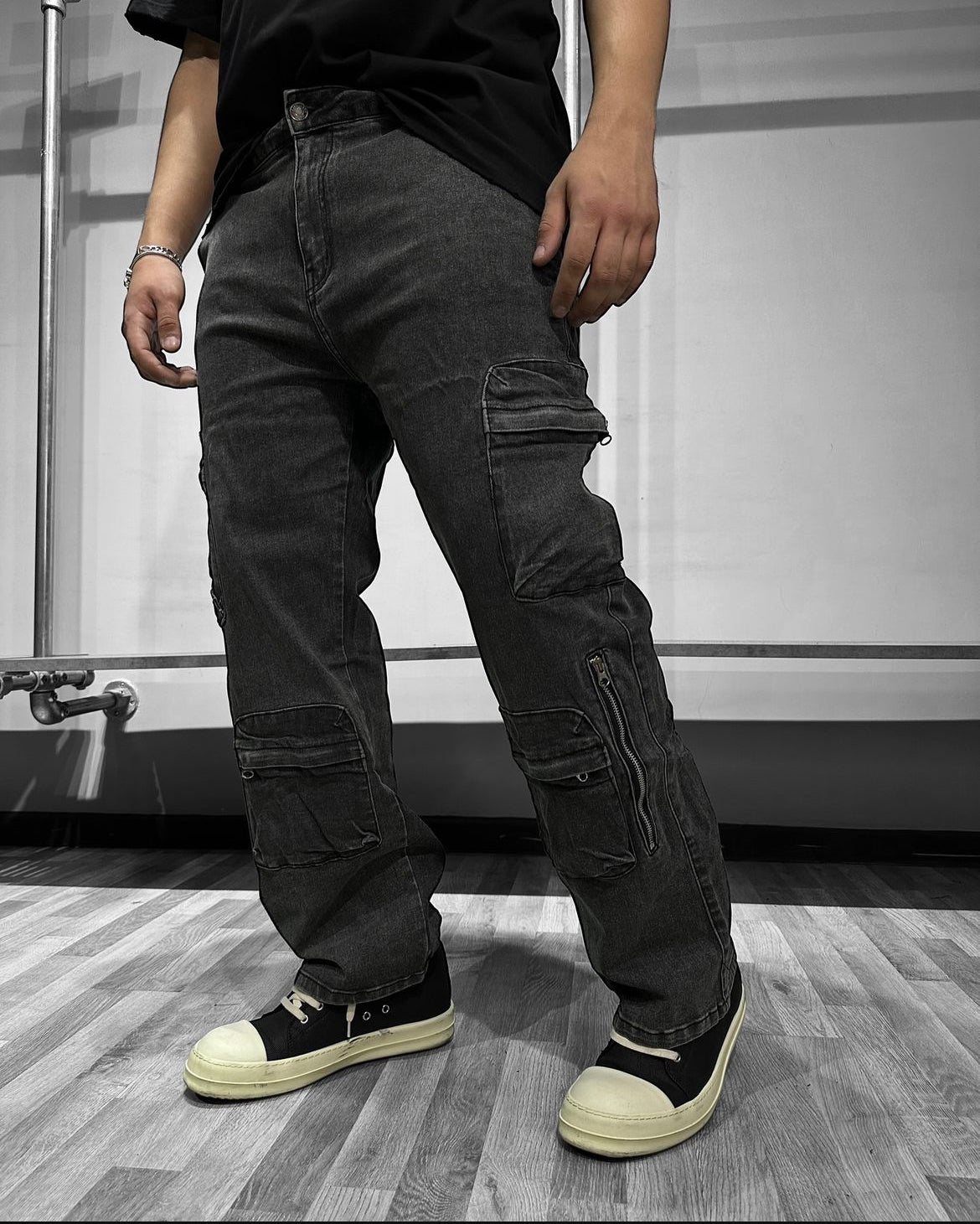 CARGO ZIP GREY