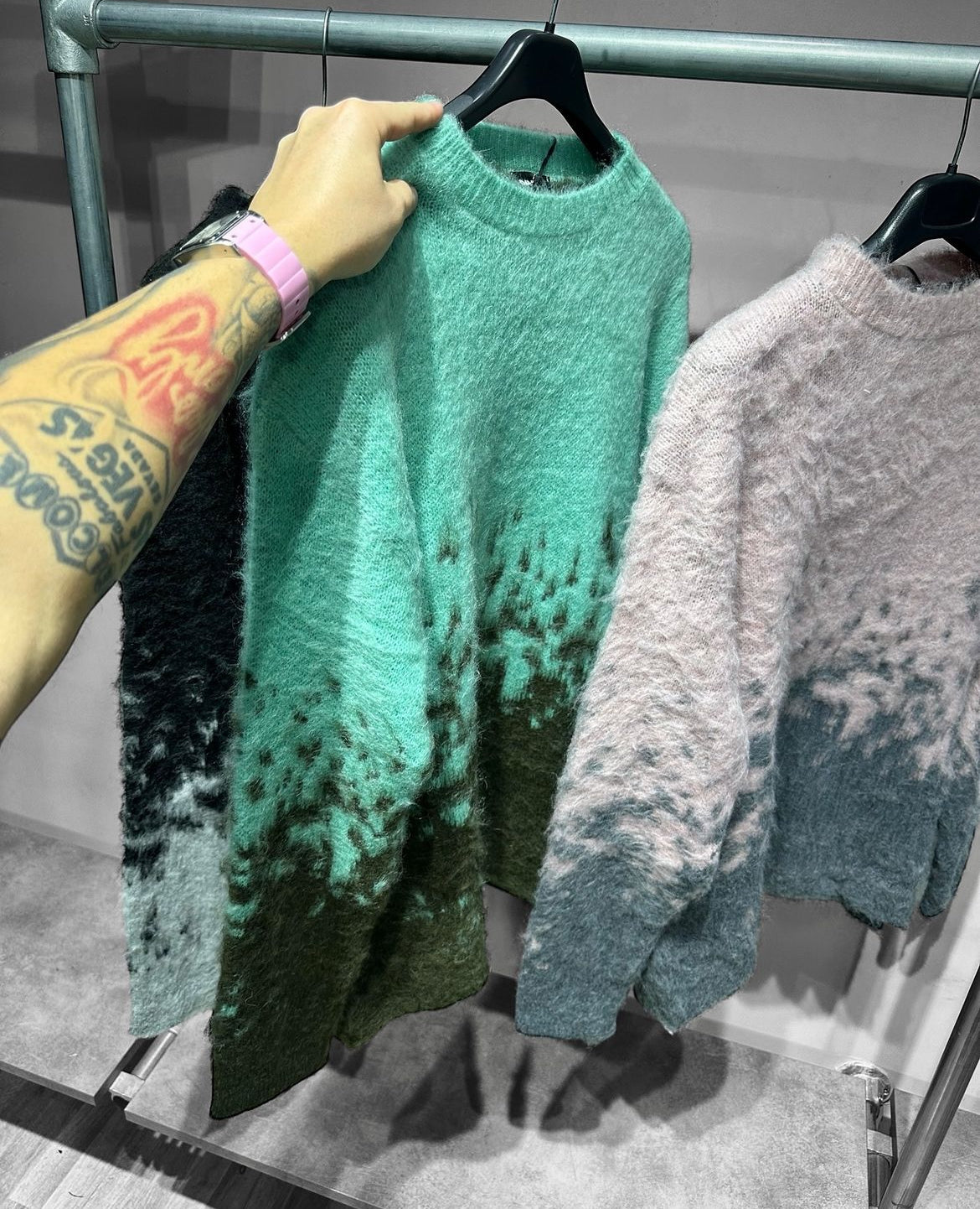 MAGLIONE BICOLOR SUPER