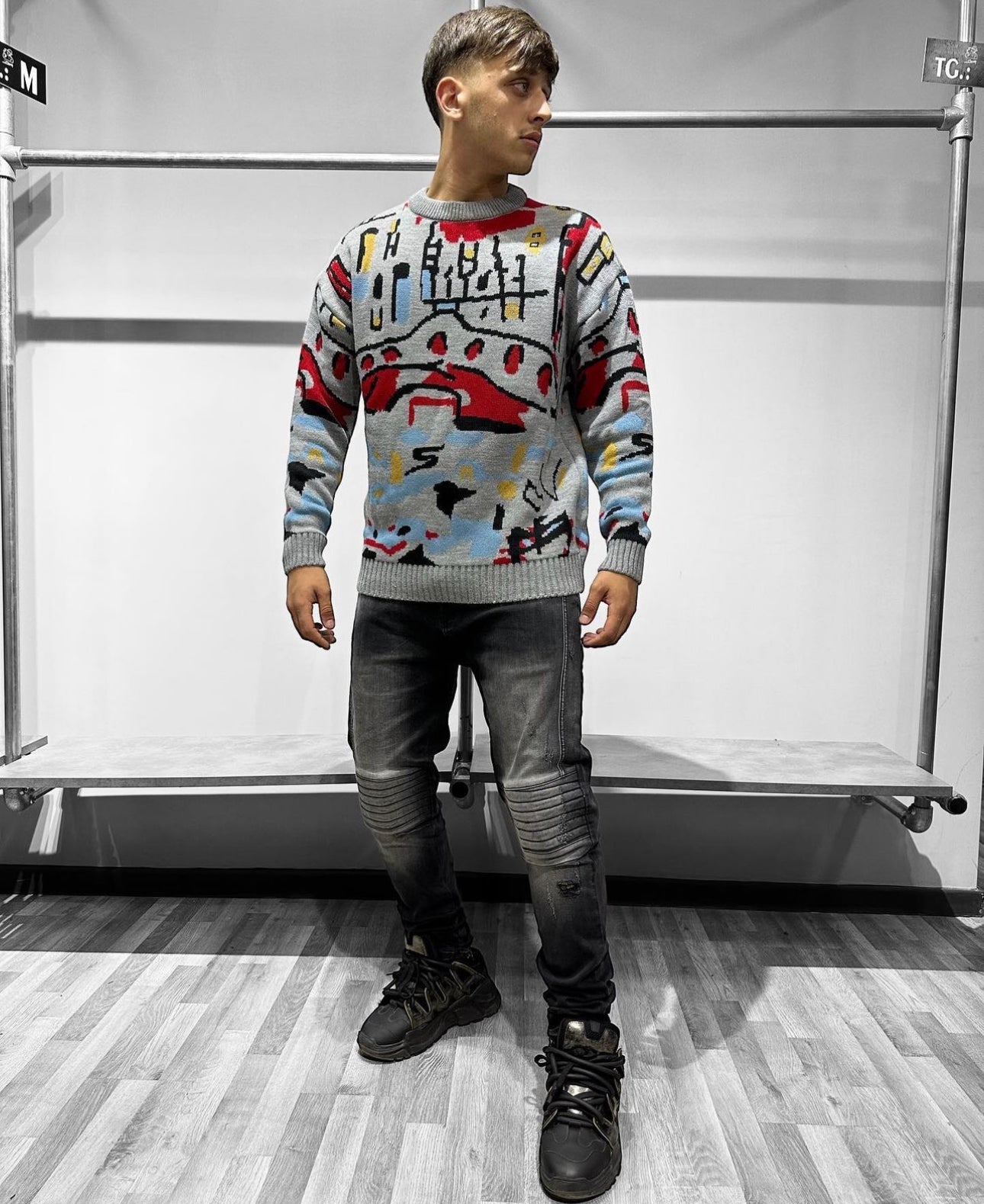 MAGLIONE MOD M*Q